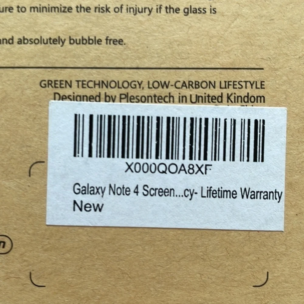 Galaxy Note 4 Tempered Glass Screen Protector